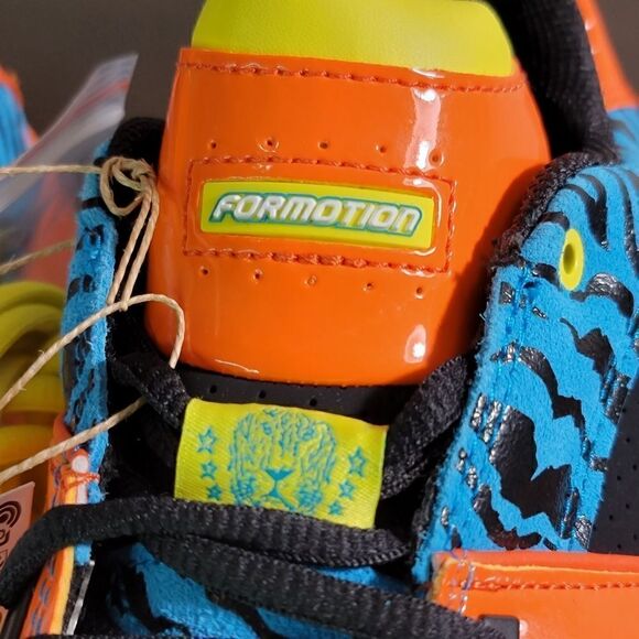 Adidas Agent Gil Restomod Tiger Orange Aqua Black Basketball Shoes 10.5 GY6481 - Picture 12 of 14